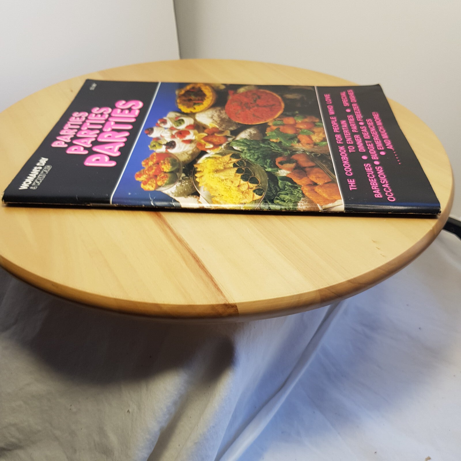 3 x entertaining/party food cookbooks - hardback/paperbacks