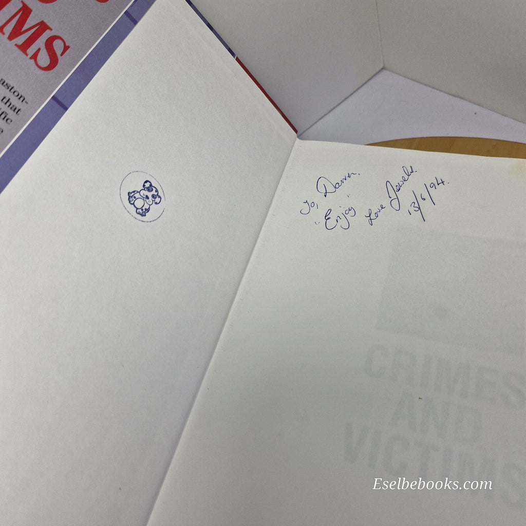 Crimes and victims by Frank Smyth - large hardback