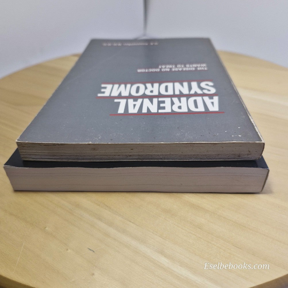 2 adrenal fatigue/syndrome treatment books - paperbacks