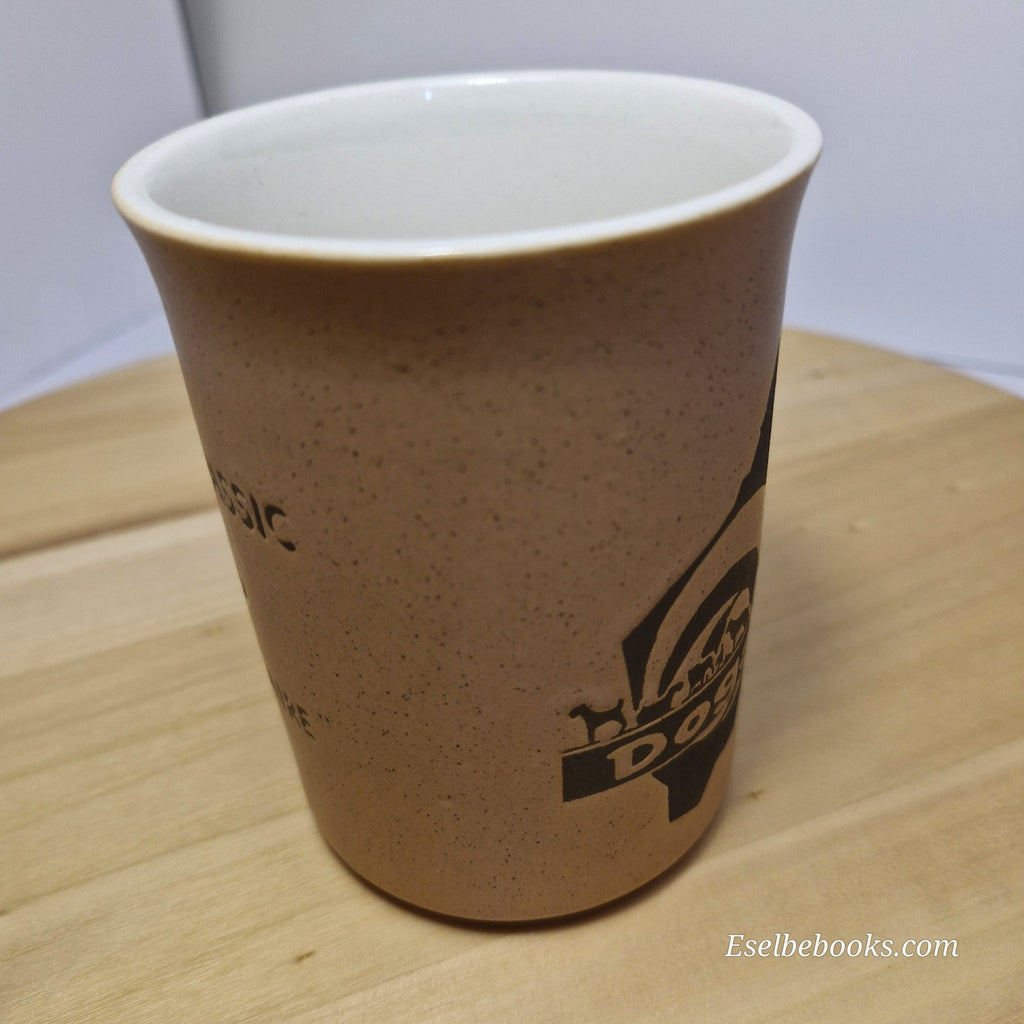 Sandalwood collectible ceramic mug - Dogs West, Western classic steward