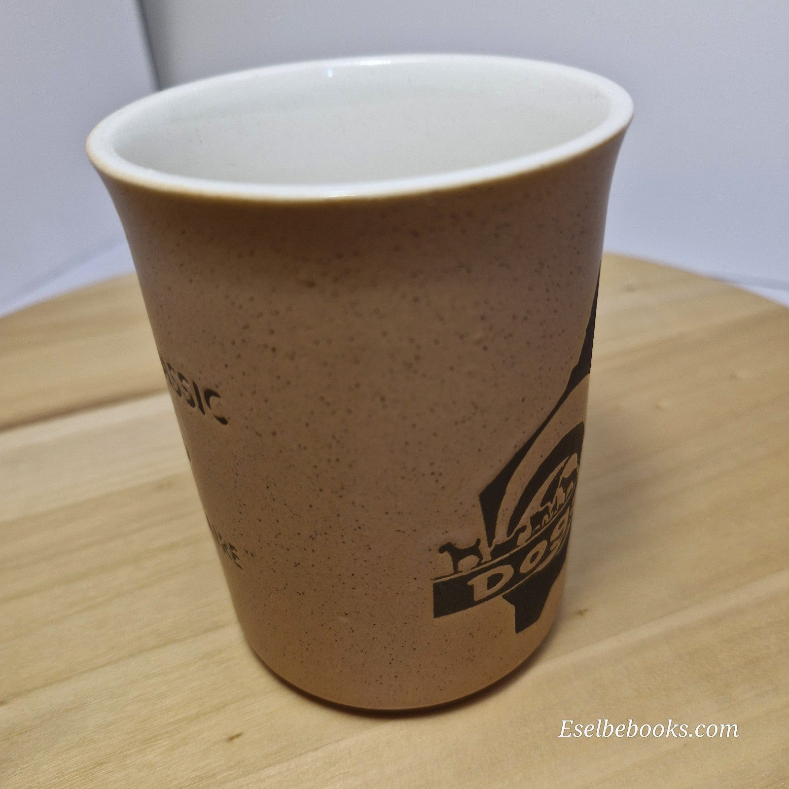 Sandalwood collectible ceramic mug - Dogs West, Western classic steward