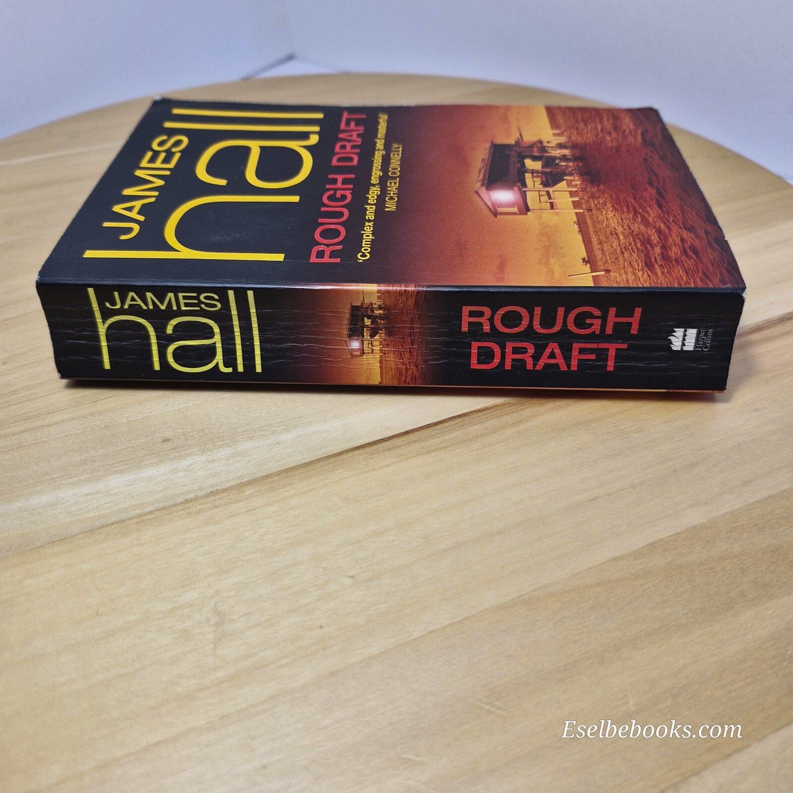 Crime/thriller: Rough draft by James Hall - paperback