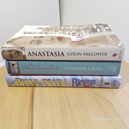 3 book bundle general fiction - Belva Plain/Colin Falconer/Cassandra King