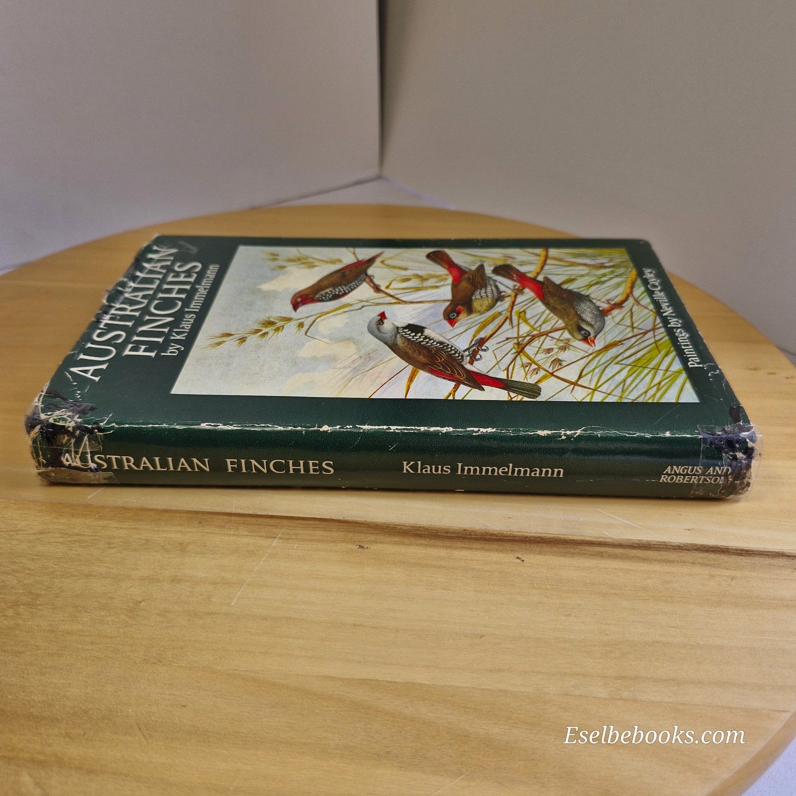 Australian Finches In Bush And Aviary by Klaus Immelmann - hardback - 1967