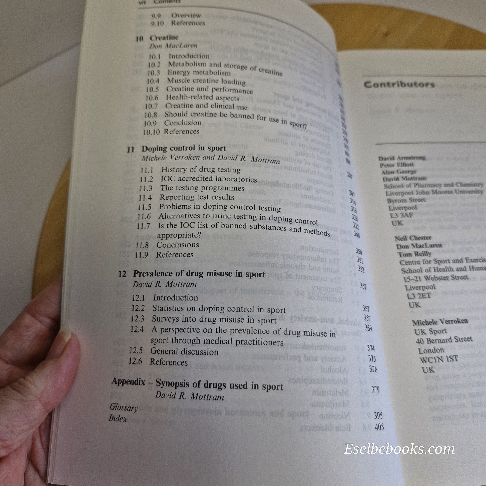 Drugs in Sport edited by David R Mottram 3rd edition - paperback