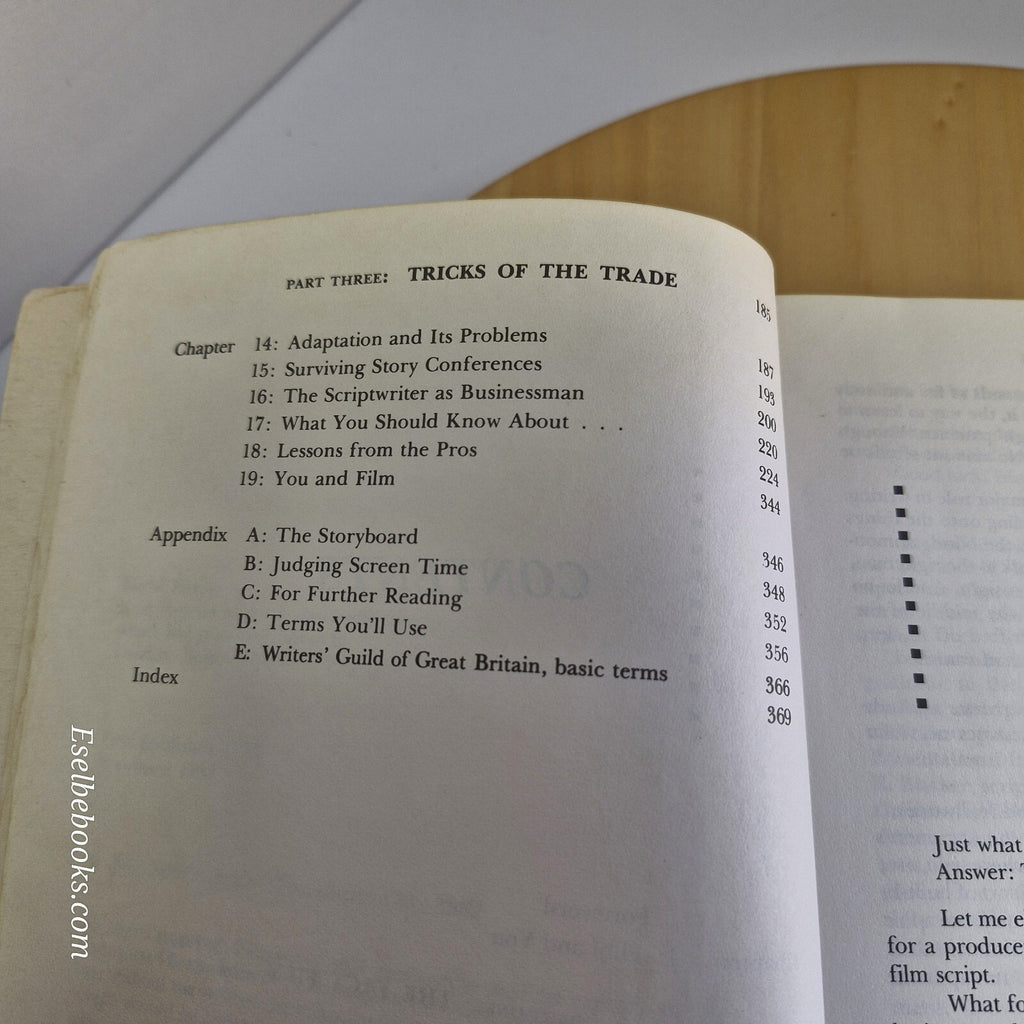 Film Scriptwriting A Practical Manual By Dwight V. Swain · 1982 - paperback